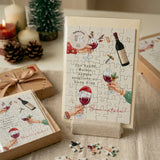 - Set 6 Biglietti Puzzle con Busta- Edizione Natale